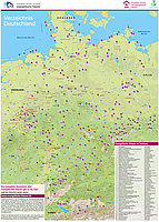 Landkarte / Übersicht über evangelische Häuser